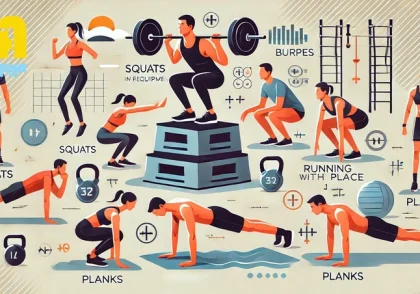 بهترین حرکات ورزشی برای تناسب اندام در منزل بدون تجهیزات