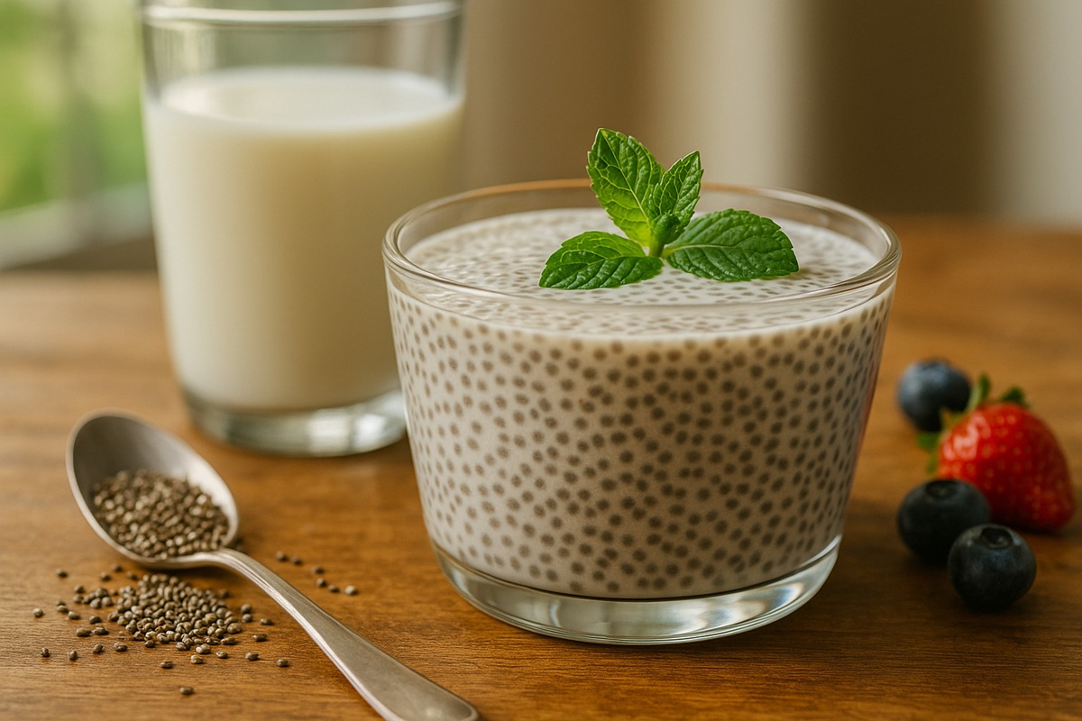 تصویر نوشیدنی دانه چیا