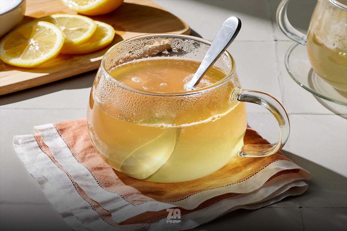 ۹. دمنوش لیمو و عسل