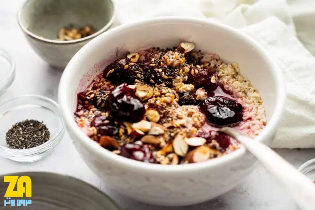 جو دوسر با گیلاس و گردو