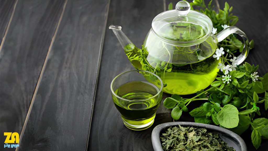 خوردن چای سبز ناشتا برای لاغری
