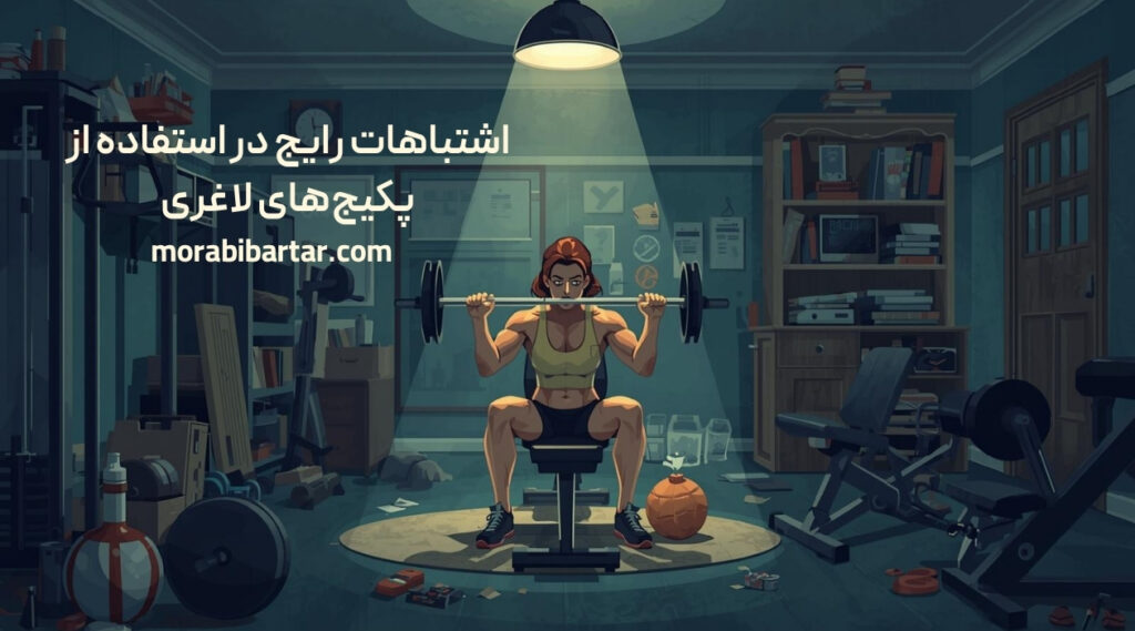 اشتباهات رایج در استفاده از پکیج‌های لاغری - مربی برتر